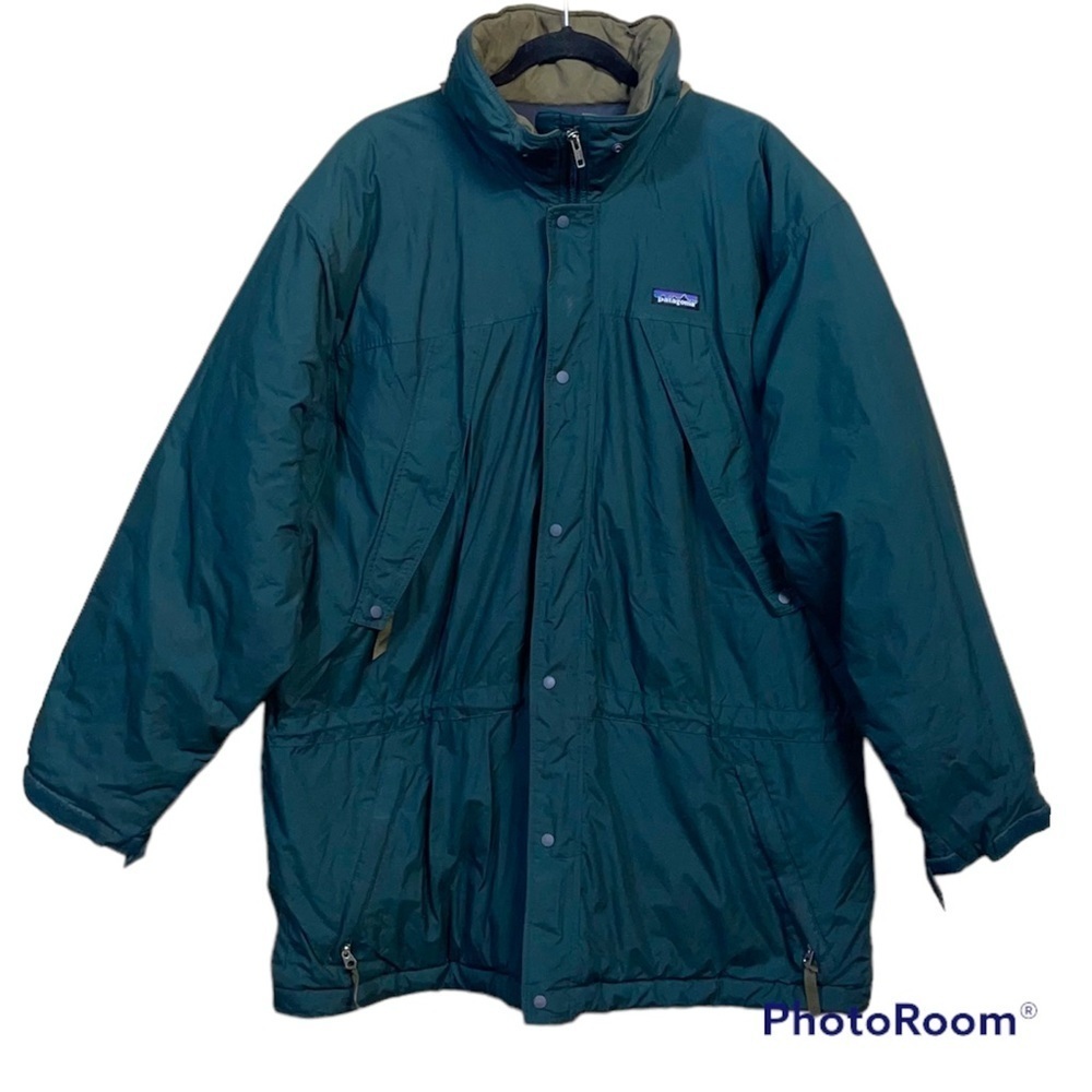 Vintage Patagonia 90s 1990s Green Winter Coat Men’s large